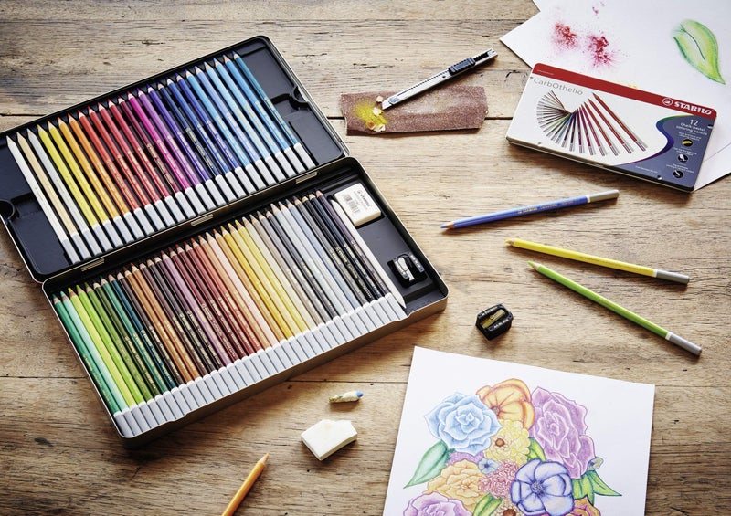 STABILO Carbothello Pastel Pencil, Bister - Image 2